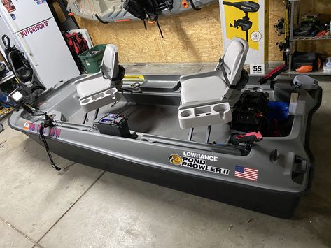 Boat, 2 man bass boat, mini boat, bass pro, pelican, sun dolphin Pond Prowler Boat Mods, 2 Man Bass Boat, Mini Bass Boats, Pelican Boats, Small Pontoon Boats, Mini Boat, Fishing Kayaks, Bass Boats, Bass Fishing Boats