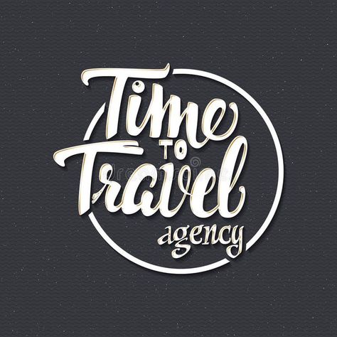 Time to travel, tourist agency vector illustration Tourist Agency, Time To Travel, Branding Illustration, Illustration Agency, About Time, Travel Agency, Time Travel, Stock Illustration, Stock Vector