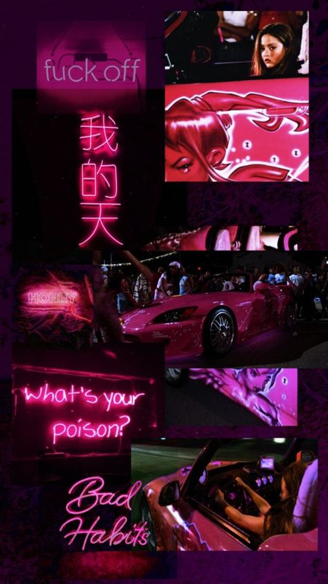 Suki Fast And Furious Car Wallpaper, Fast And Furious Car Wallpapers, Suki Wallpaper Fast And Furious, Pink Car Aesthetic Wallpaper, Suki Fast And Furious Wallpaper, Suki Wallpaper, Fast And Furious Wallpapers Aesthetic, Lamborghini Vision Gt, Fast And Furious Actors