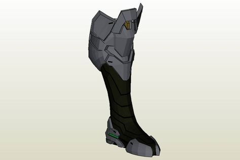 Futuristic Boots Concept Art, Leg Armor Design, Scifi Boots, Scifi Shoes, Sci Fi Boots, Cyberpunk Boots, Armor Boots, Sci Fi Armor, Future Technology Concept