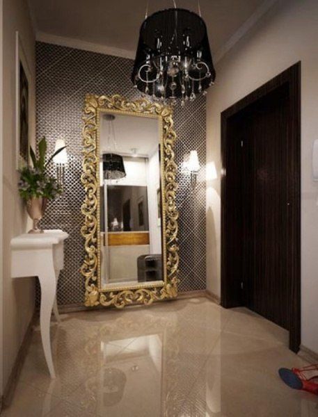 Aesthetic Interior Design, Home Entrance Decor, Boutique Interior, Mirror Mirror On The Wall, Entrance Decor, Mirror On The Wall, Large Mirror, Trendy Home, House Entrance