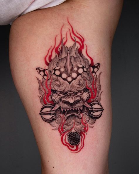 Chinese Lion Tattoo Foo Dog, Chinese Lion Tattoo, Foo Dog Tattoo Meaning, Dog Tattoo Design, Eye Tattoo Meaning, Foo Dog Tattoo Design, Foo Dog Tattoo, Chinese Lion, Saved Tattoo