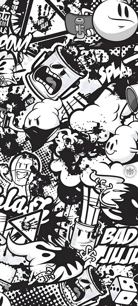 Dark Iphone Backgrounds, Abstract Painting Acrylic Modern, Samsung Galaxy Wallpaper Android, Black And White Graffiti, White Graffiti, Anime Wallpaper 1920x1080, Graffiti Wallpaper Iphone, Graffiti Wallpaper, Pop Art Wallpaper