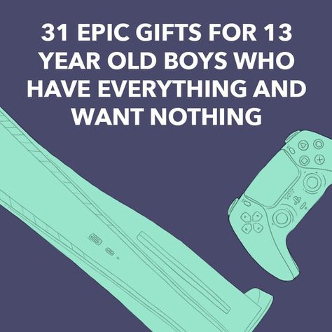 Gifts For 13 Year Boy, 13 Year Boy Birthday Ideas, 13 Year Boy, 31 Gifts, Presents For Boys, Technology Gifts, Find Friends, Fun Hobbies, Birthday Gifts For Boys