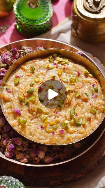 Sheer Khurma, Types Of Desserts, Recipe Sweet, Festival Celebration, Dessert Recipe, It's Hot, Super Simple, Super Easy, Dessert