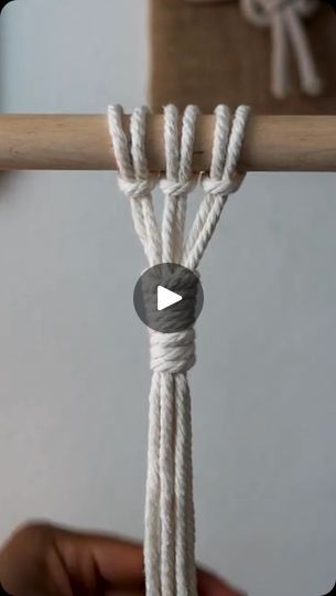 13 reactions | 📣 The Gathering Knot is the knot for Day 26 of the 30 Days of Knots Challenge. This knot is perfect for securing bundles of cords, creating neat finishes, and adding a touch of elegance to your macramé projects.

✨Why You’ll Love It:
👉🏾Versatile: Great for wall hangings, plant hangers, and more.
👉🏾Elegant Finish: Adds a polished look to your creations.
👉🏾Easy to Learn: Perfect for all skill levels!

📖 Join the Challenge: Follow my step-by-step tutorial and add this essential knot to your repertoire. Check it out on my blog ~ link in bio

#Macrame #GatheringKnot #Crafting #DIY #FiberArt #CactusLadyCreation #Handmade #Knots #MacrameArt #MacrameTutorial | Sterling | Fiber Artist | syncsv · fall in drugs Macrame Finishing Knots, Easy Macrame Knots, Gathering Knot, Macrame Knots Step By Step, Easy Macrame, Fiber Artist, Macrame Knot, Macrame Ideas, Plant Hangers