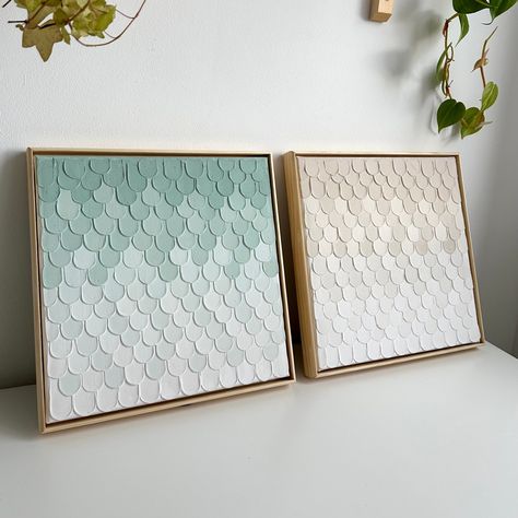 Textured Art - Beige And Jade Theme Colors Paintings - Textured Art-Mottled Textured Art Beige And White Plaster Art Wooden frame przez AnTexturedArt na Etsy Diy Textured Canvas Art, Beach Condo Decor, Paint Chip Art, Wall Art Beige, Condo Decor, Abstract Art Diy, Condo Decorating, Beige Art, Kids Art Class