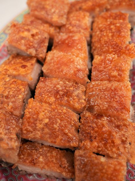 Cj Eats, Chinese Roast Pork, Pork Belly Recipes Crispy, Ninja Air Fryer, Pork Belly Recipes, Crispy Pork Belly, Crispy Pork, Chicken Skewers, Air Fryer Chicken