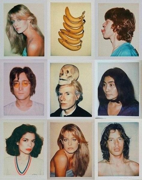 Andy Warhol Photography, Warhol Polaroids, Andy Warhol Polaroids, Polaroid Photography, Polaroid Pictures, Big Art, 인물 사진, Andy Warhol, Famous Artists