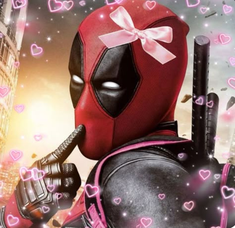 I just got result 'girly deadpool' on quiz 'what character from literally anything do you share a soul with? (￣﹃￣) '. What will you get? Literally Me Pfp, Movies Profile Picture, Cute Deadpool Wallpaper, Deadpool Coquette, Deadpool Widget, Deadpool Profile Picture, Literally Me Characters Icon, Literally My Character, Pink Deadpool