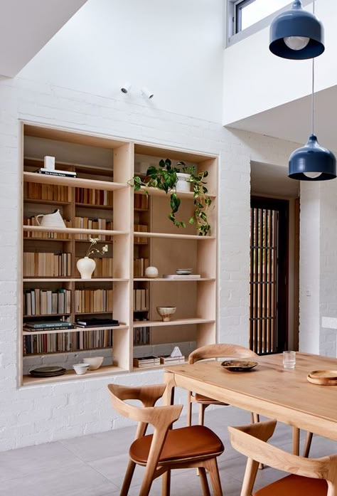 The Local Project, Architecture Project, Interior Inspo, Home Interior, Interior Inspiration, Bookshelves, Interior Architecture, Bookcase, House Interior