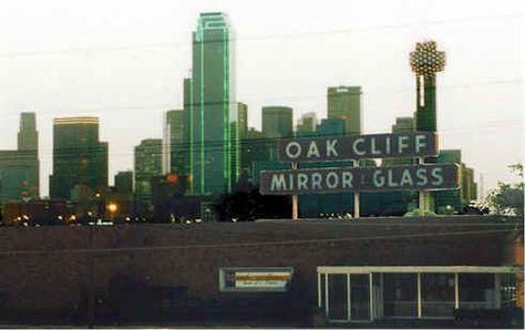 oak cliff dallas images - Google Search Oak Cliff, Dallas Skyline, Texas Places, Missing Home, My Hood, Texas City, Retro Sign, Dallas Fort Worth, Art Classroom