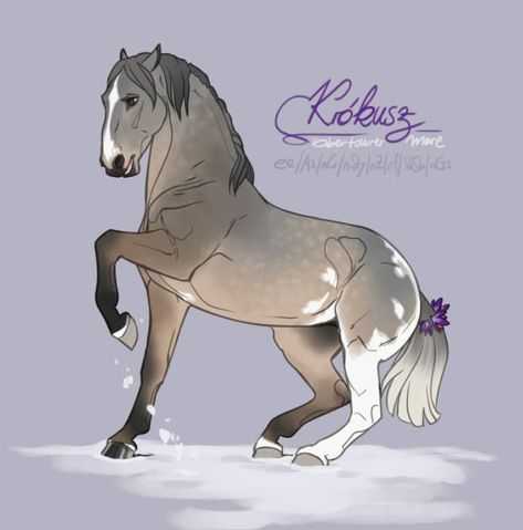 Horse Drawing Digital, Horse Mane Drawing, Horse Body Drawing, Horse Base Drawing, Horse Oc, Noriker Horse, Mythical Horses, Horse Poses, Realistic Animal Drawings