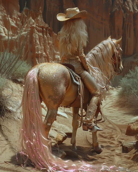 Desert Princess Aesthetic, Imagine Heaven, Female Samurai Art, Princess Horse, Cosmic Cowboy, Alzheimer's Prevention, Pink Horse, Uhd Wallpaper, Angel Tarot Cards