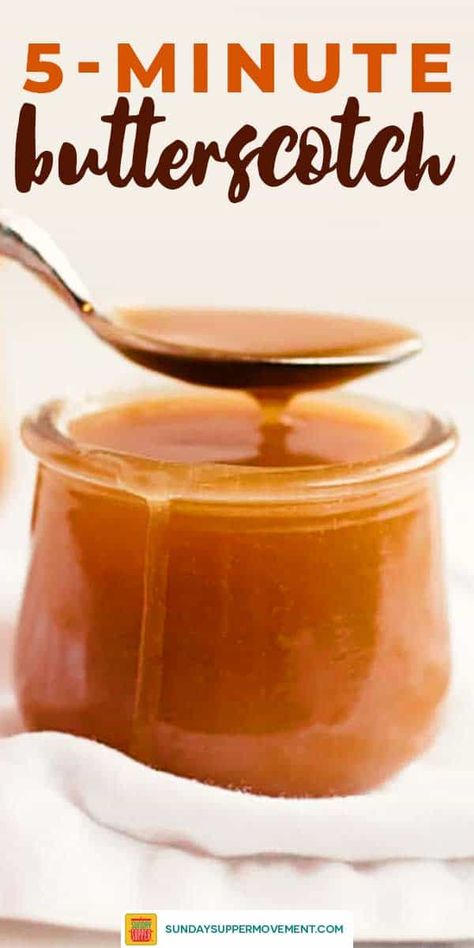 Butterscotch Sauce Recipe, Butterscotch Sauce Recipes, Ice Cream Cheesecake, Homemade Butterscotch, Butterscotch Recipes, Butterscotch Syrup, Ice Cream Sauce, Mousse Dolce, Butterscotch Sauce