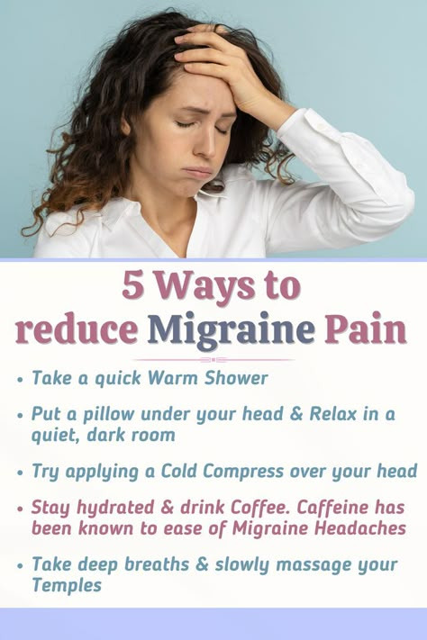 5 Ways to reduce Migraine Pain Getting Rid Of Migraines, Throbbing Headache, Migraine Attack, Migraine Pain, Blood Sugar Diet, Health And Fitness Magazine, Migraine Relief, Healthy Diet Tips, Headache Relief