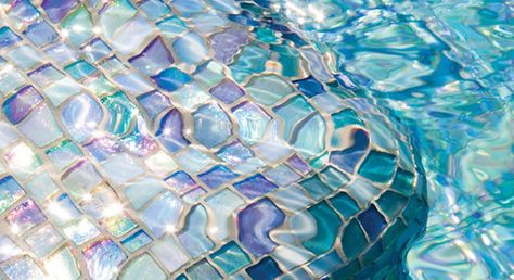 glass tile pool close-up purple blue colors - David Tisherman's Visuals CA Pool Tile Designs, Mosaic Pool Tile, Luxurious Pool, Tiles Ideas, Mosaic Pool, Room Deco, Beautiful Pools, Blue Dream, Pool Tile