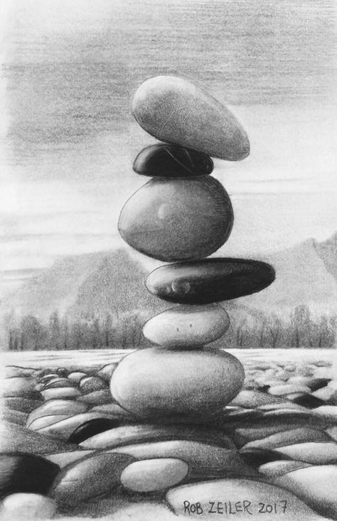 Still Life Pencil Shading, Still Life Sketch, Beautiful Pencil Drawings, Drawing Rocks, Nature Art Drawings, Cool Pencil Drawings, Art Drawings Sketches Pencil, Charcoal Art, Still Life Drawing