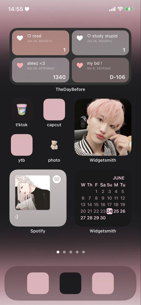 Ateez Phone Layout, Ateez Homescreen, Kpop Phone Layout, Kpop Homescreen Layout, Samsung Themes, Ateez Seonghwa, Phone Layout, Phone Inspiration, Homescreen Ideas