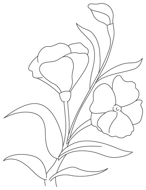 Purple carnation coloring page Natural Motifs Design, Natural Motifs Drawing, Natural Motif Drawing, Carnation Colors, Natural Motifs, Purple Carnations, Arte Aesthetic, Big Block Quilts, Drawing Bag