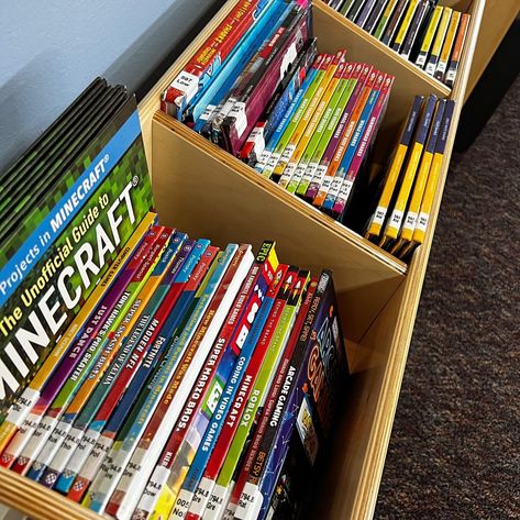 New furniture and book bins for our Lincoln Library! I think the kids are going to love it! Book Bins, Series Books, New Furniture, Lincoln, The Kids, Love It, Books, Furniture, Quick Saves