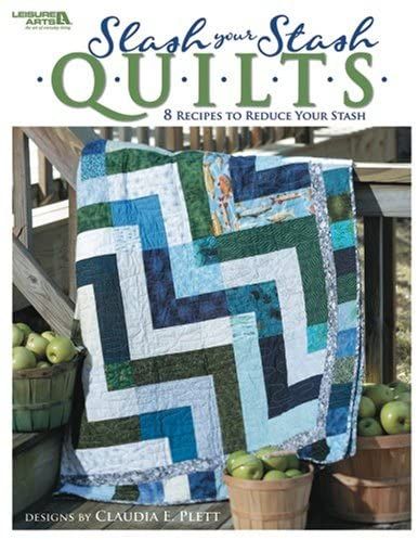 LEISURE ARTS Slash Your Stash 4219 Quilting Books, Row Quilt, Needlework Shops, Easy Quilt, Easy Quilt Patterns, Leisure Arts, Book Quilt, Patchwork Patterns, Easy Quilts