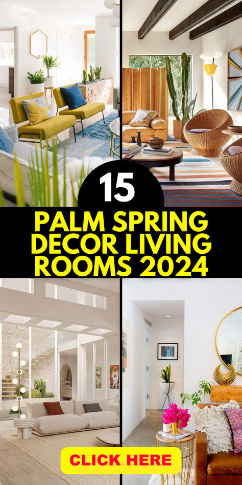 Embrace the allure of palm spring decor living rooms in 2024 with enchanting decorating ideas that infuse warmth and style. Explore cozy designs and farmhouse-inspired house decorations for a chic living space. Palm Springs Home Decor, Palm Springs Living Room, Palm Springs Style Home, Palm Springs Interior Design, Palm Springs Design, Palm Springs Interior, Palm Springs Decor, Palm Springs Home, Cozy Bedroom Design