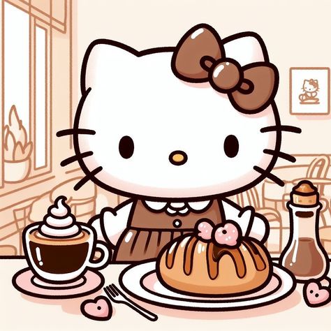 🥐🤎 Follow my Pinterest for more! #hellokitty #hellokittylover #hellokittycheck #hellokittycore #hellokittygirl #hellokitty #fyp #viralvideo #hellokittyaddict #hellokittyai #hellokittystuff #ai Hello Kitty Autumn Wallpaper, Hk Widget, Fall Hello Kitty, Brown Hello Kitty, Hello Kitty Clipart, Pink Sanrio, Fall Board, Bento Cakes, Kitty Pfp