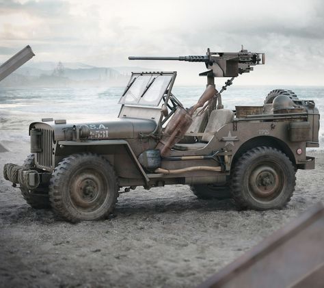 Army Jeep, Wwii Vehicles, Badass Jeep, Military Jeep, Willys Mb, Old Jeep, Army Truck, Jeep Willys, Jeep Models