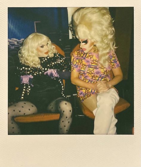 Katya Zamolodchikova, Trixie Mattel, Trixie And Katya, Vintage Black Glamour, Rupaul Drag, Drag Queens, Rupauls Drag Race, Working Woman, Rupaul