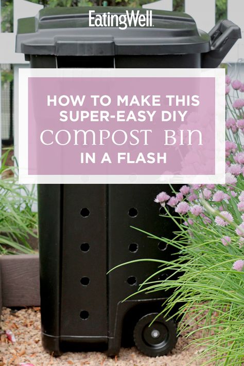 Compost Trash Can, Diy Compost Bin, Compost Bin Diy, Diy Compost, Kitchen Scraps, Sustainable Eating, Dry Leaves, Gardening Trends, Survival Gardening