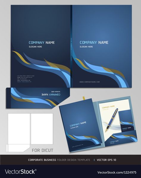 Corporate Folder Design Inspiration, Company Folder Design, Folder Design Layout, Creative Folder Design, Business Folder Design, Folder Design Ideas, File Folder Design, Corporate Folder Design, Folder Design Inspiration