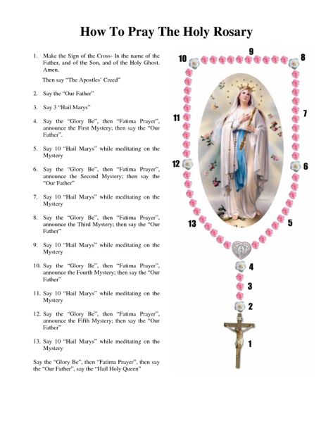 Citation Bible, Crown Of Glory, Fatima Prayer, October Month, Our Lady Of The Rosary, Lady Of The Rosary, Our Father Who Art In Heaven, Apostles Creed, Catholic Bible