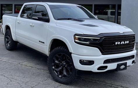 Ram 1500 Limited Night Edition, Dodge Laramie, Doge Ram, 2023 Ram 1500, Dog Ram, Ford Trucks F150, Lowered Trucks, Truck Yeah, Dodge Trucks Ram