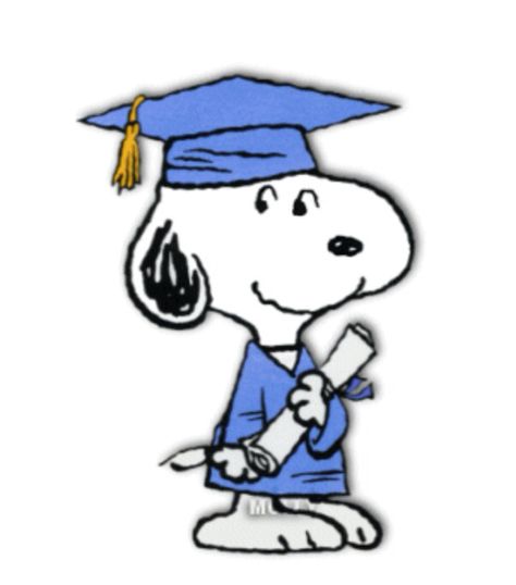 Snoopy graduation Snoopy Graduation, Gifs Snoopy, Snoopy School, Cap Drawing, Woodstock Snoopy, Snoopy Funny, Snoopy Images, Snoopy Wallpaper, Snoopy Quotes