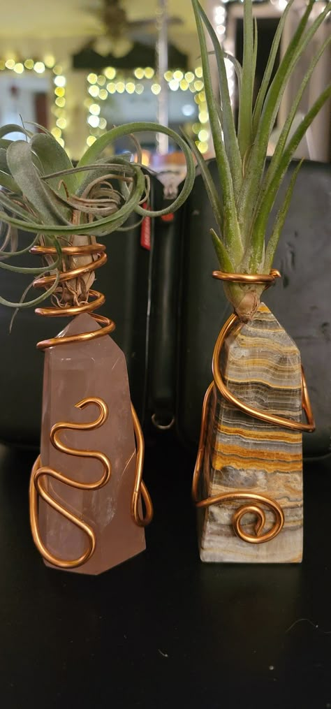 This House Plants item by WoodworkandWire has 2 favorites from Etsy shoppers. Ships from Philadelphia, PA. Listed on Mar 22, 2024 Plant And Crystal Decor, Air Plant Holder Diy, Air Plant Art, Wire Vase, Air Plants Diy, Copper Wire Crafts, Air Plants Decor, Suncatcher Diy, Beautiful Terrariums