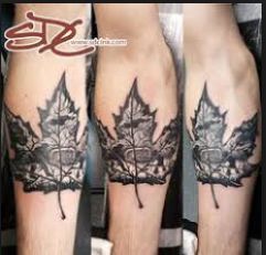 Psalms Tattoo, Canadian Tattoos, Hockey Tattoos, Tattoos Black And White, Maple Leaf Tattoos, Hockey Tattoo, Canadian Tattoo, Canada Tattoo, Brother Tattoos