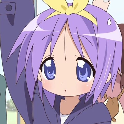 Tsukasa Lucky Star, Tsukasa Hiiragi, Lucky Star, An Anime, Anime Character, Purple, Anime, Hair, Blue