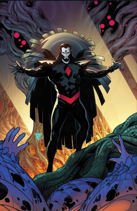 Powers of X #5 | Textless cover art by R.B. Silva & Marte Gracia Mr Sinister Marvel Art, Mr Sinister Marvel, Super Mutant, Mister Sinister, Xman Marvel, Mr Sinister, Marvel Database, Marvel Villains, New Avengers