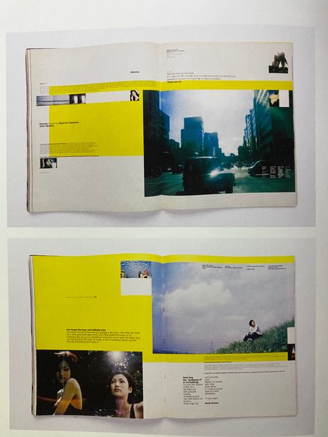 Raygun Magazine Spreads, Rock Magazine Layout, Magazine Spread Design Layout, 032c Magazine Layout, Experimental Magazine Layout, Magazine Spreads Design, 90s Magazine Layout, Magazine Interview Layout, Edgy Magazine