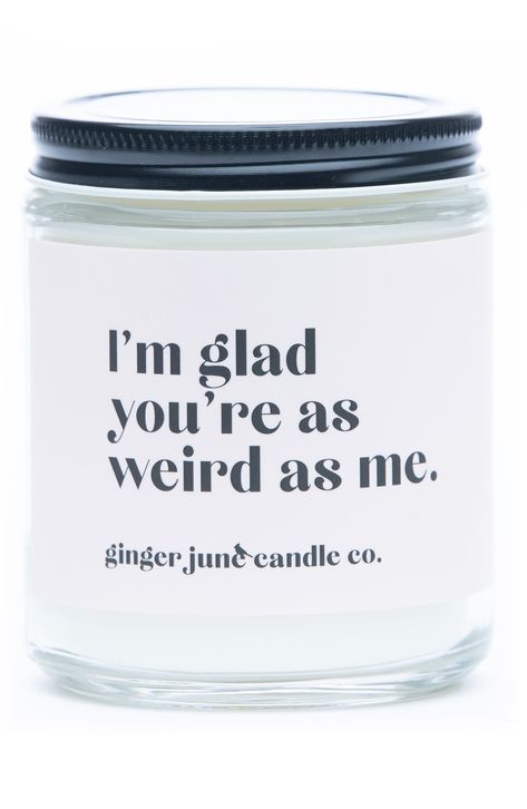 Cheeky Gifts, Love My Husband Quotes, Homemade Scented Candles, Candle Quotes, Funny Candles, Large Jar, Candle Labels, Gift Kit, Diy Kits Gift