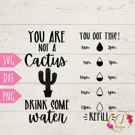 Water Bottle Tracker SVG Water Tracker SVG Drink Your | Etsy UK Water Bottle Svg, Water Svg, Water Bottle Tracker, Funny Water Bottle, Drink Your Water, Water Reminder, Sticker Design Inspiration, Small Water Bottle, Water Tracker