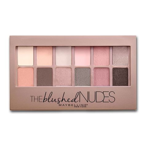 Maybelline New York Blushed Nudes Maybelline Palette, Maybelline Eyeshadow Palette, Maybelline Eyeshadow, Makeup You Need, Best Eyeshadow Palette, Bright Eyeshadow, Makeup Icons, Blending Eyeshadow, Maybelline Makeup