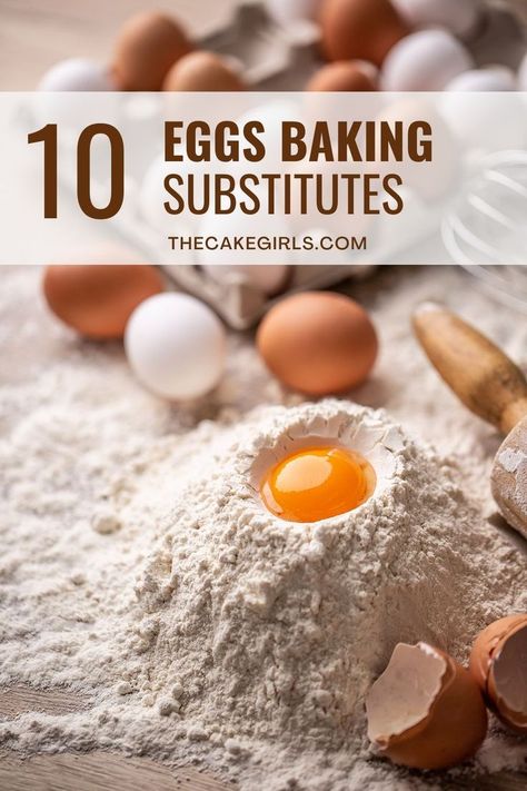 Egg Substitutes for Baking Egg Substitutes In Recipes, Best Egg Replacer For Baking, Best Egg Substitute For Baking, Egg Substitutes For Baking, What Can I Use Instead Of Eggs, What To Substitute For Eggs, Egg Substitutes In Baking, Replacement For Eggs In Baking, Egg White Substitute In Baking