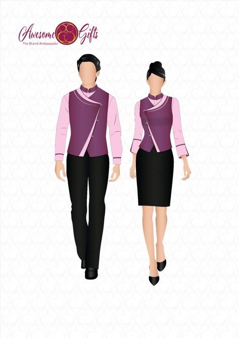 #Hotel_Uniform
🎄👖Awesome Uniform យើងខ្ងុំមានការរចនាម៉ូដថ្មីប្លែកសម្រាប់ សណ្ឋាគារ។

👚🎄Awesome Uniform have a unique style design for hotel. 

🤳Contact us: 
✍️☎️ 098 20 2000, 023​ 880 513
Email: sale@awesome88gifts.com Training Design, Hotel Uniform, Staff Uniforms, Drawing Bag, Hotel Staff, Uniform Design, Style Design, Fashion Illustration, Clothes For Sale