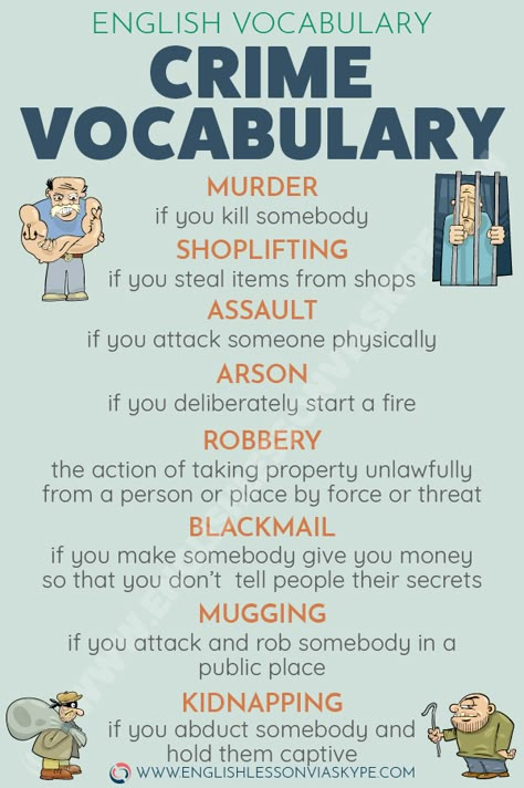 Learning English vocabulary crime and punishment. IELTS crime and punishment vocabulary. Intermediate level English lessons. #learnenglish #englishlessons #vocabulary #ielts #toefl #vocabulary #ingles #aprenderingles English Phrases Idioms, Teaching English Grammar, Conversational English, English Vocab, Learn English Grammar, Interesting English Words, Good Vocabulary Words, Good Vocabulary, English Language Teaching