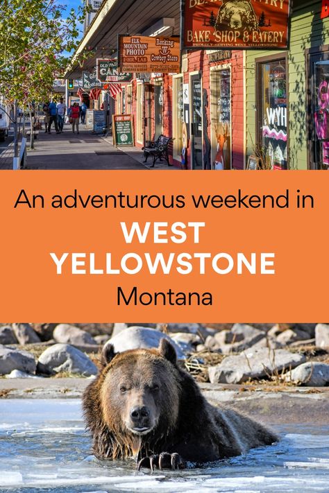 West Yellowstone Montana Things To Do, Yellowstone Vacation Planning, Yellowstone Hikes, Montana Travel Guide, West Yellowstone Montana, Yellowstone Montana, Montana Trip, Wyoming Vacation, Yellowstone Vacation