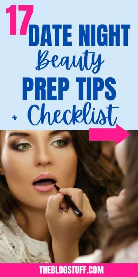 Date night beauty tips and checklist Night Beauty Routine, Night Beauty, How To Apply Blush, Flawless Makeup Application, Grooming Tips, Beauty Illustration, Night Routine, Blog Marketing, Summer Makeup