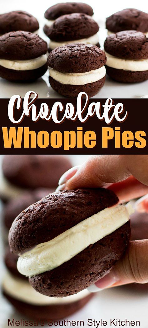 Easy Chocolate Whoopie Pies, How To Make Whoopie Pies, Easy Whoopie Pies, Whoopi Pies Recipe, Easy Whoopie Pie Recipe, Whoopi’s Pies, Whoopie Pie Filling Recipe, Whoopie Pies Easy, Marshmallows Cookies