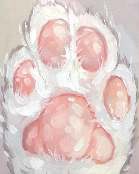 Paw Painting, Posca Art, Soyut Sanat Tabloları, Cute Paintings, 수채화 그림, Small Canvas Art, Arte Inspo, Cat Paw, Mini Canvas Art